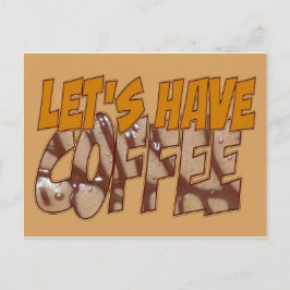 Vänskap Postkort för kaffe Vykort