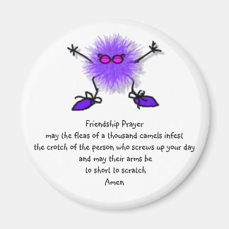 Vänskap Prayer Magnet