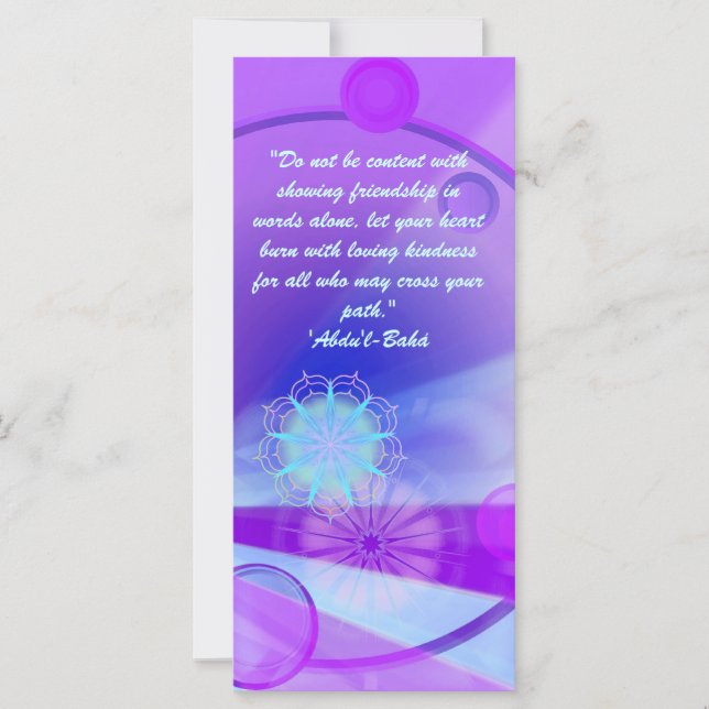 Vänskap Ruhi-offert (Framsida)