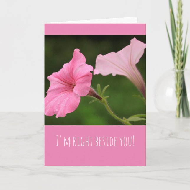 Vänskap Support Cancer/allvarligt Sjukdom Kort (Framsida)