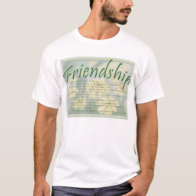Vänskap Tee Shirt (Framsida)