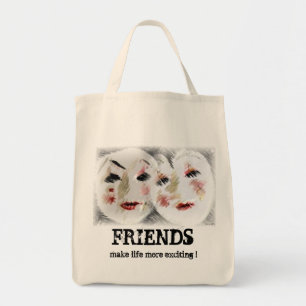 Vänskap Tote Bag Tygkasse