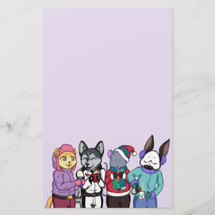 Vänskap Varm hjärtat Brevpapper