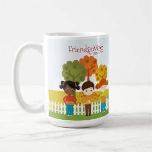 VänskaparThanksgiving - översikt Kaffemugg