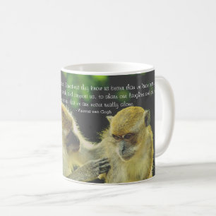 Vänskapcitationstecken av Vincent Van Gogh Kaffemugg