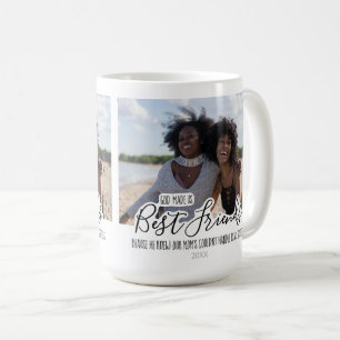 Vänskapen anpassningsbar Best Friends Photo Trend Kaffemugg