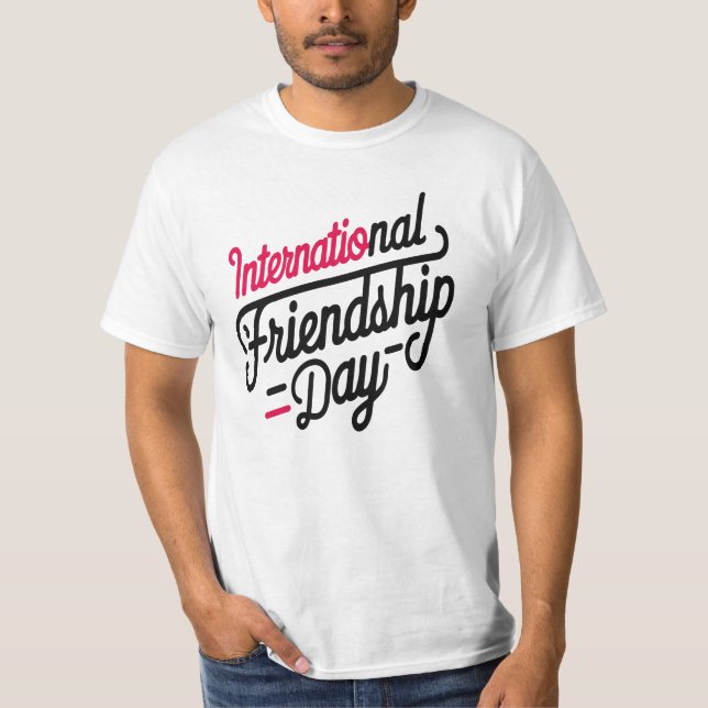 Vänskapen internationell t shirt (Framsida)