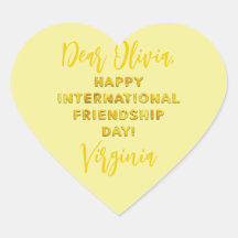 Vänskapen lycklig Internationell