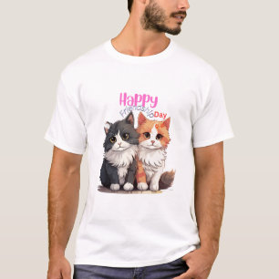 Vänskapen lycklig t shirt