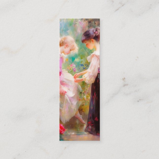 Vänskapens bokmärke mini visitkort (Framsida)