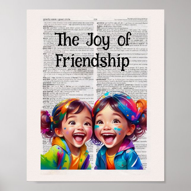 Vänskapens Joy Poster (Framsidan)