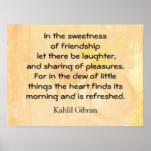 Vänskapens söthet **** poster