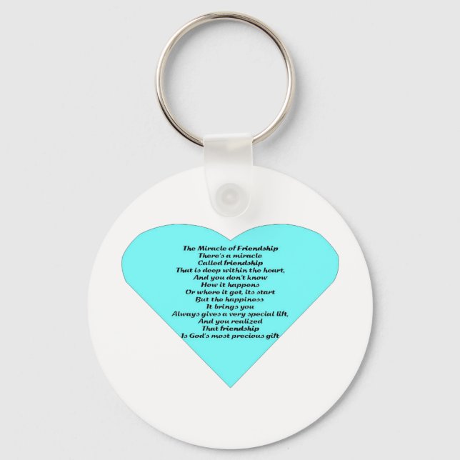 Vänskapens spegel nyckelring (Framsida)