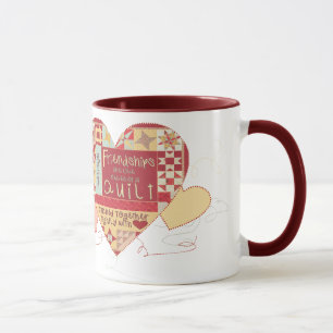 Vänskaper är lik täckekaffe koppar och koppar