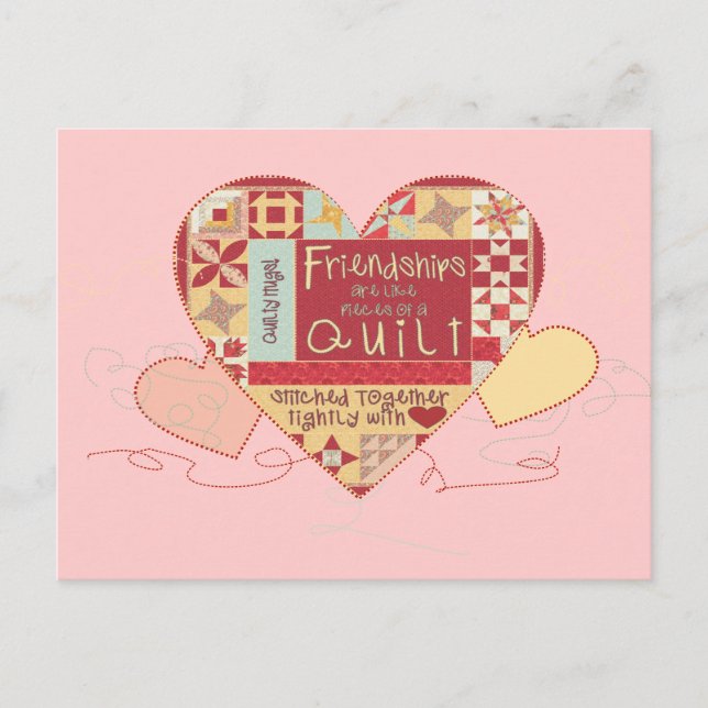 Vänskaper är lika täckevykort vykort (Framsida)