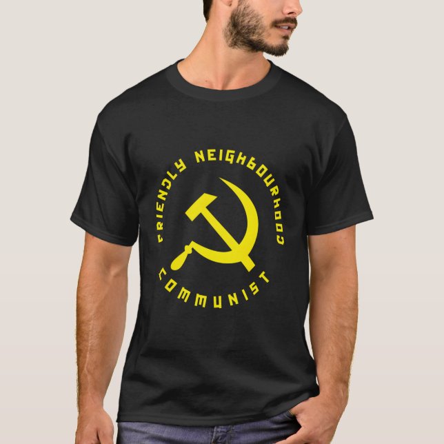 Vänskapets vänskapliga kommunism t shirt (Framsida)