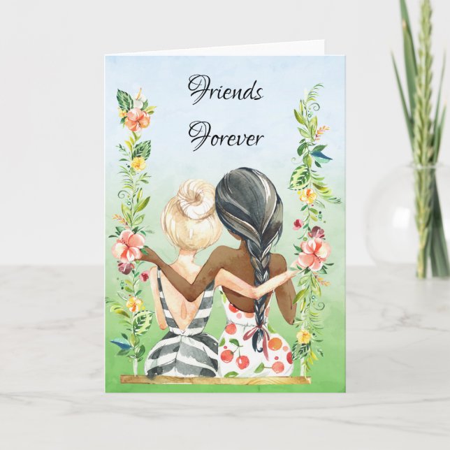 Vänskaphälsningkort Kort (Framsida)