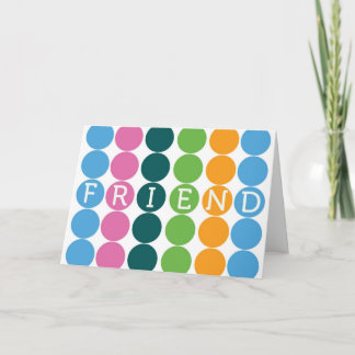 Vänskapkort Kort