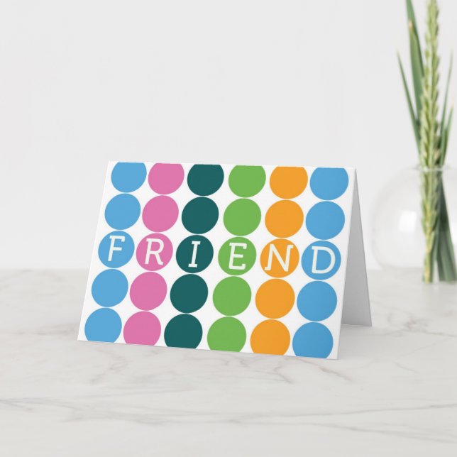 Vänskapkort Kort (Framsida)