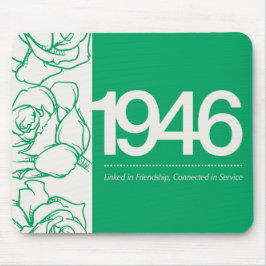 Vänskaps- och servicekulturarvets musknapp musmatta