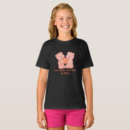 VÄNSKAPSDAGEN BÄSTA VÄN, ROLIGA BJÖRNRAR VÄNNER T SHIRT