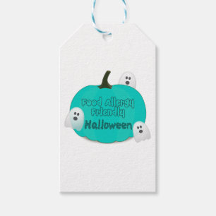 Vänskapsmatch Halloween för allergi för Presentetikett