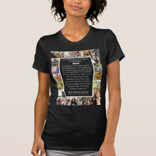 Vänskapsuppskattning BFF 22 Fotocollage T Shirt