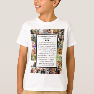 Vänskapsuppskattning | BFF 22 Fotokollage T Shirt