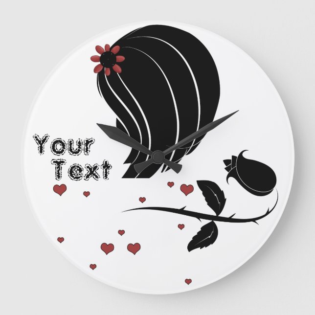 Vänster 4-klocka stor klocka (Framsida)