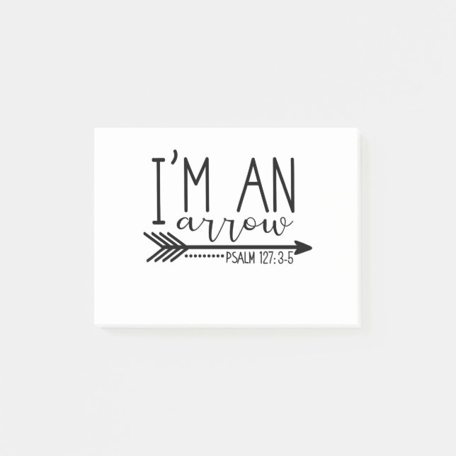 Vänster en pil post-it block (Framsida)