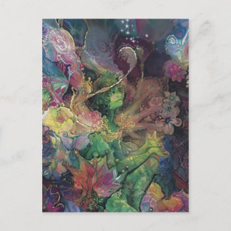 Vänster för punkt och djup*** vykort