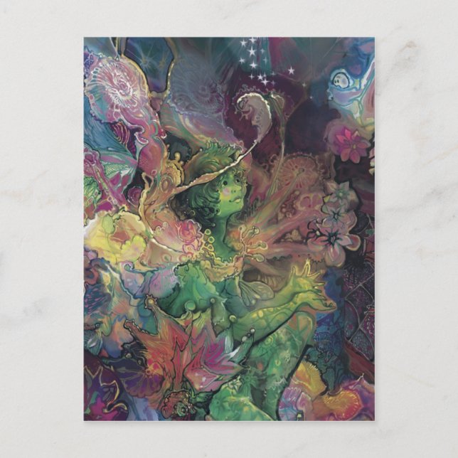 Vänster för punkt och djup*** vykort (Framsida)