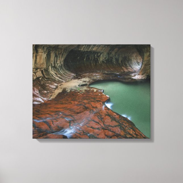 Vänster gaffel | Zion National Park, Utah Canvastryck (Framsida)