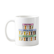 Vänster Handers dag Augusti 13th, tecknadCats.