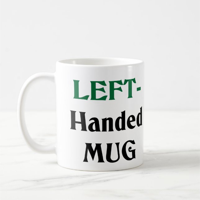 Vänsterhandsmugg / Högerhandsmugg Kaffemugg (Vänster)