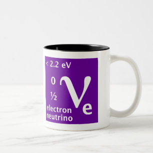 (Vänsterhänt) elektronneutrino, Två-Tonad Mugg