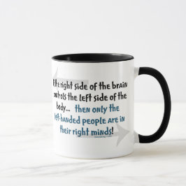 Vänsterhänt folk mugg