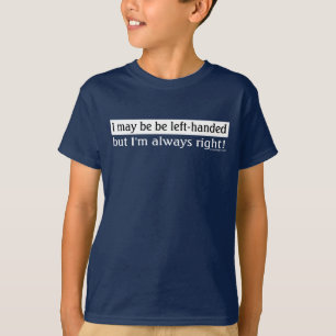 Vänsterhänt folk t shirt