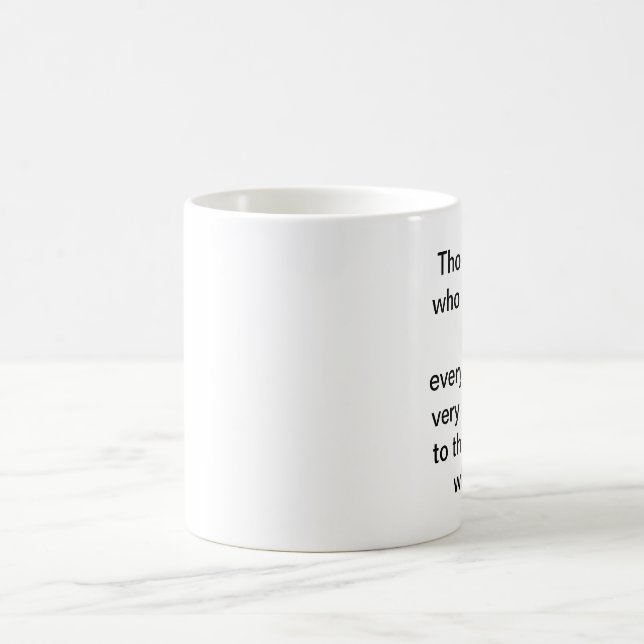Vänsterhänt kaffemugg (Center)