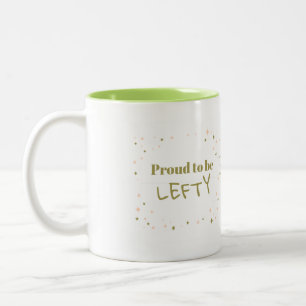 Vänsterhänt kaffemugg