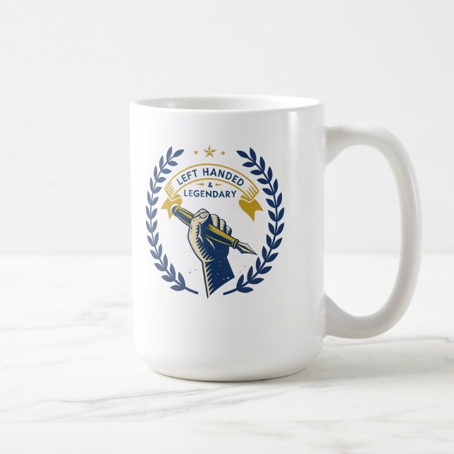 Vänsterhänt & Legendarisk  Kaffemugg (Höger)