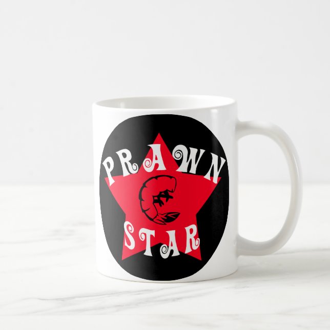 Vänsterhänt räkastjärna kaffemugg (Höger)
