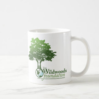 Vänsterhänt Wildwoods logotypmugg med Motto Kaffemugg