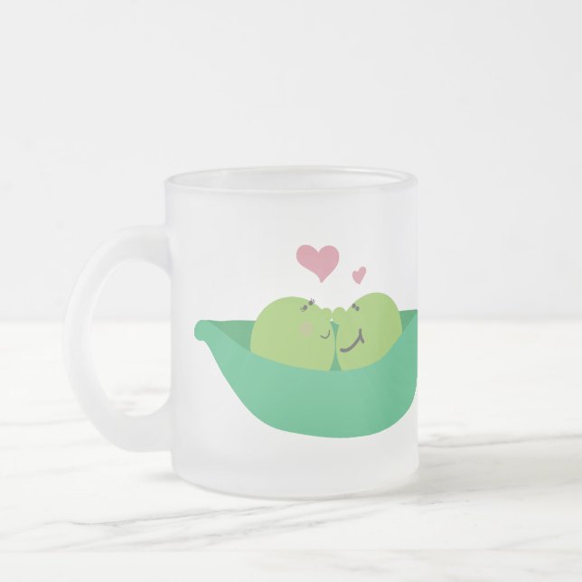 Vänsterhänta ärtapodälsklingar mugg (Vänster)