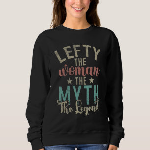 Vänstern Kvinnan Myten Legenden Vänstern T Shirt