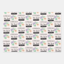 Vänsteromslag med 3 vattenfärgers julomgång