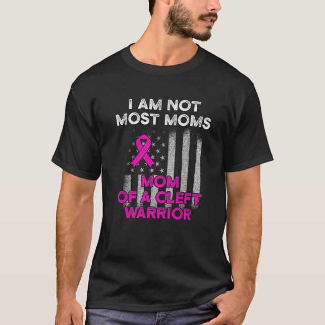 Vänsterpalatslipp de flesta Mammor - stor medveten T Shirt (Framsida)