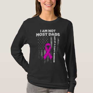 Vänsterpalatslipp Mest Pappa Stark Awareness 2 T Shirt