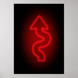 Vänsterpil Poster