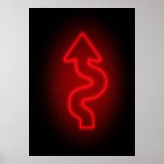 Vänsterpil Poster (Framsidan)